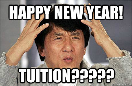 HAPPY NEW YEAR! TUITION?????  EPIC JACKIE CHAN