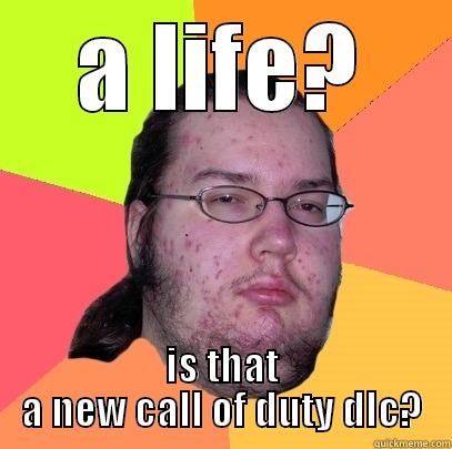 friki fat - A LIFE? IS THAT A NEW CALL OF DUTY DLC? Butthurt Dweller