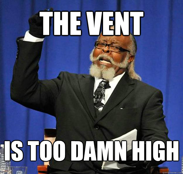 The vent Is too damn high - The vent Is too damn high  Jimmy McMillan