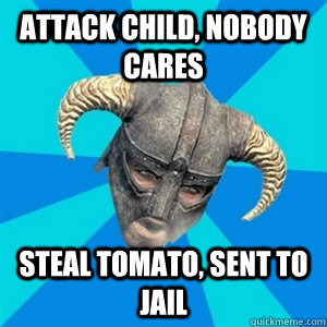 Attack child, nobody cares steal tomato, sent to jail  