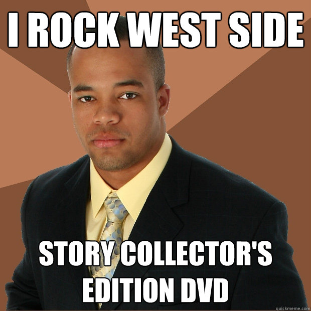 I rock west side story collector's edition dvd  Successful Black Man