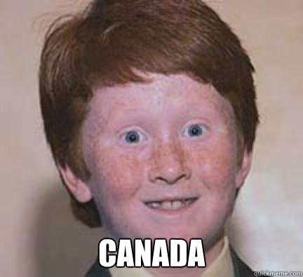  canada  Over Confident Ginger