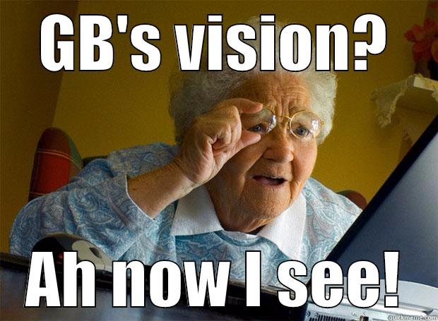 GB'S VISION? AH NOW I SEE! Grandma finds the Internet