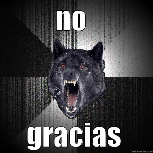 perro lobo rabioso - NO  GRACIAS Insanity Wolf