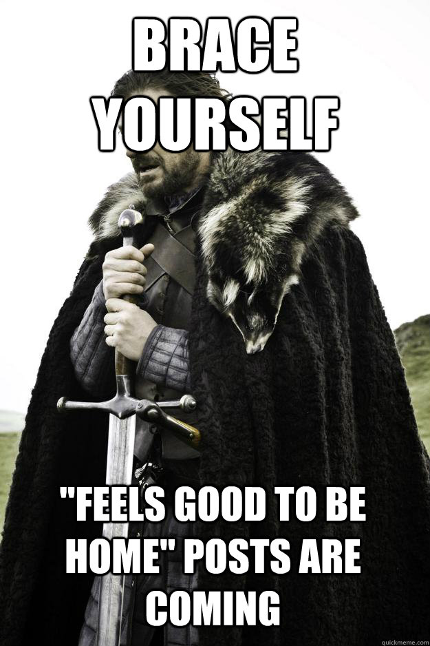 Brace yourself 