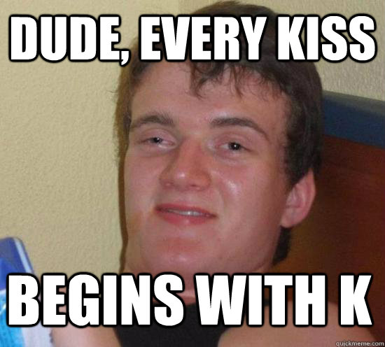 Dude, every kiss Begins with k - Dude, every kiss Begins with k  Misc