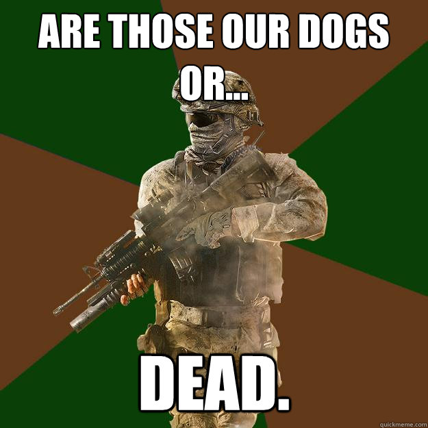 Are those our dogs or... dead. - Are those our dogs or... dead.  Call of Duty Addict