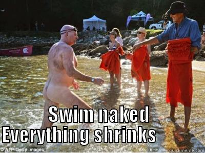  SWIM NAKED  EVERYTHING SHRINKS             Misc