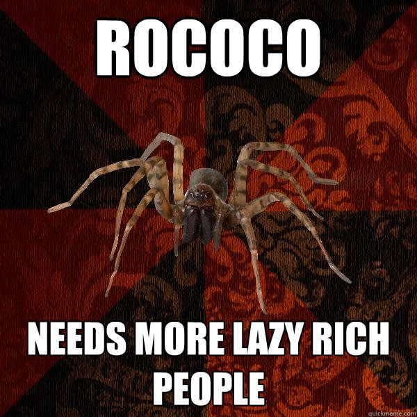 rococo needs more lazy rich people  