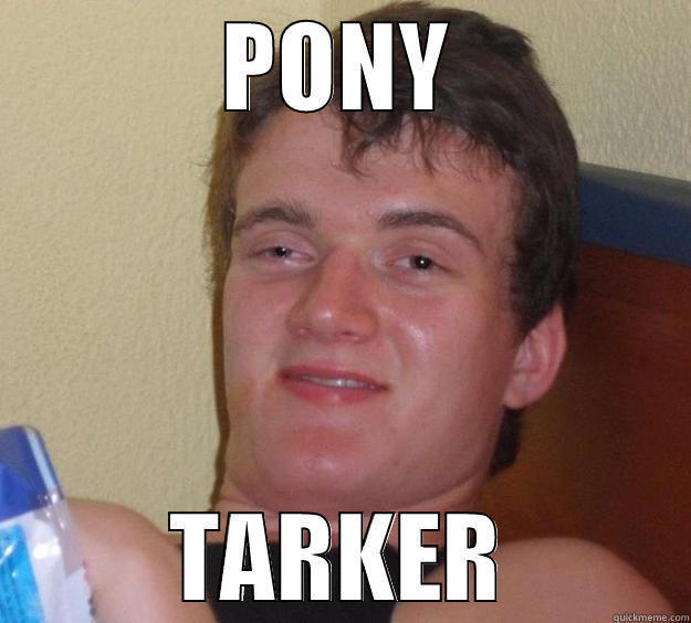 PONY TARKER 10 Guy