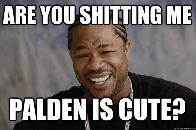 Are you shitting me Palden is cute?  Xzibit meme