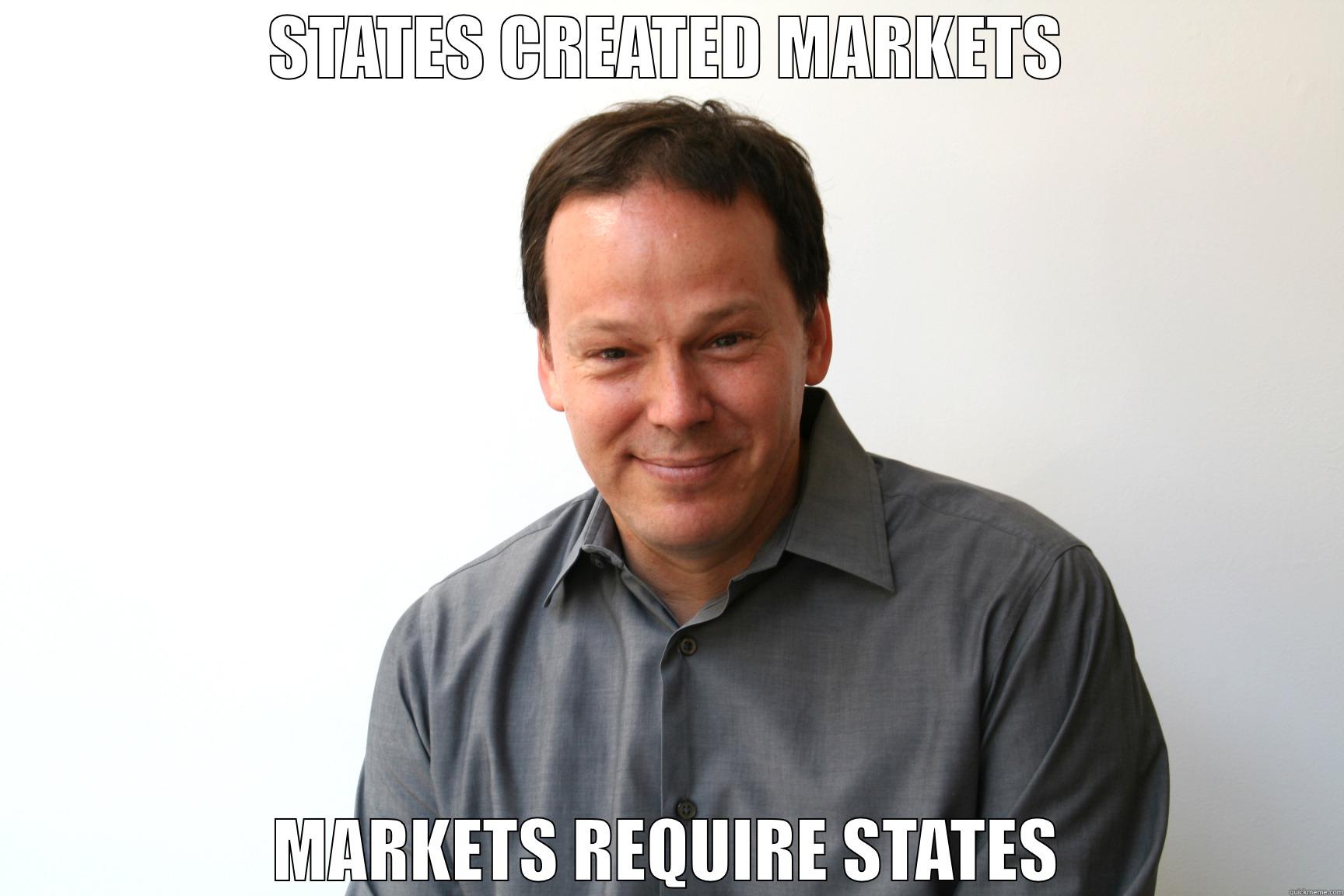 STATES CREATED MARKETS MARKETS REQUIRE STATES Misc