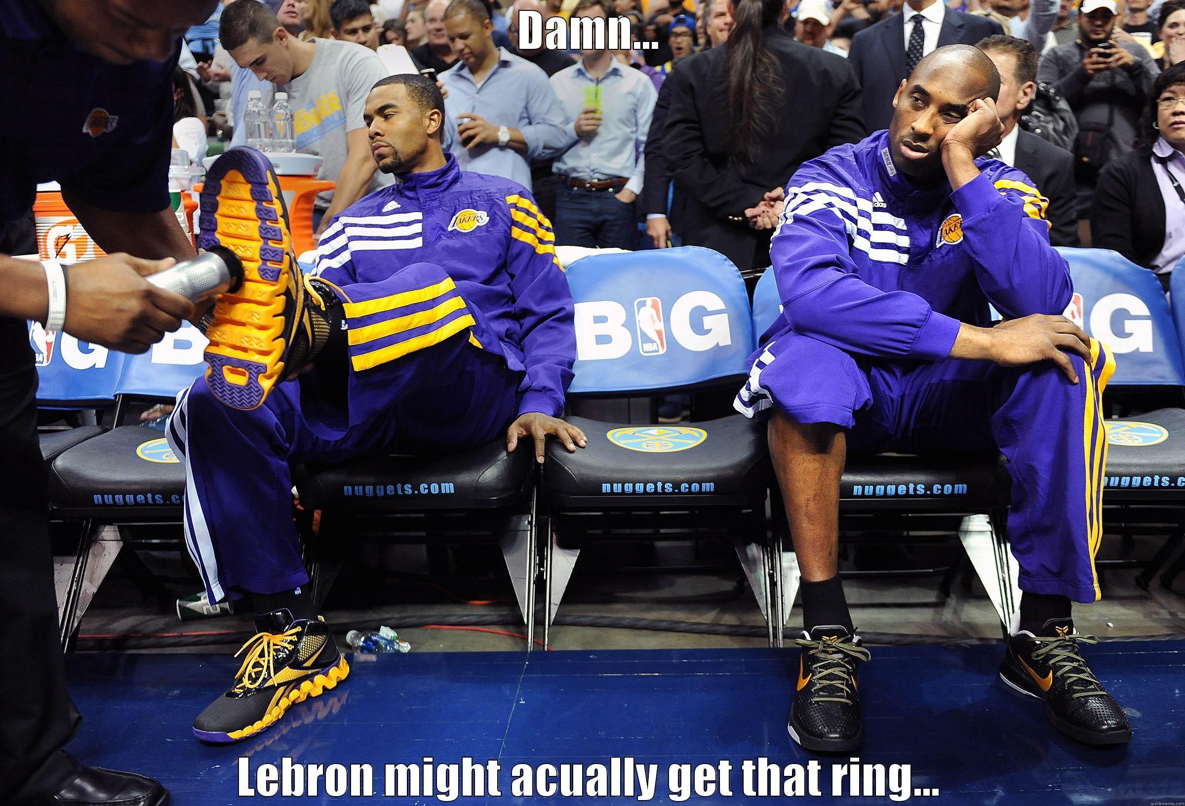 DAMN... LEBRON MIGHT ACUALLY GET THAT RING... Misc