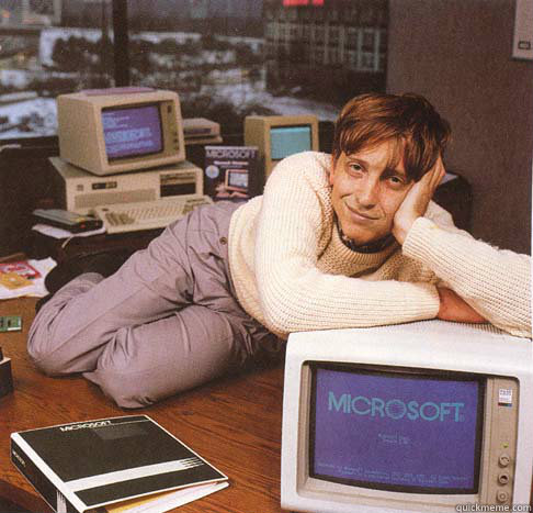      Dreamy Bill Gates