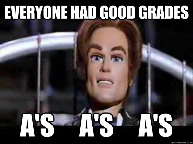 Everyone had good grades A's     A's     A's - Everyone had good grades A's     A's     A's  Team America