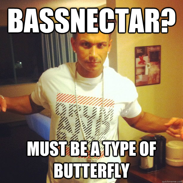 Bassnectar? must be a type of butterfly - Bassnectar? must be a type of butterfly  Drum and Bass Guy