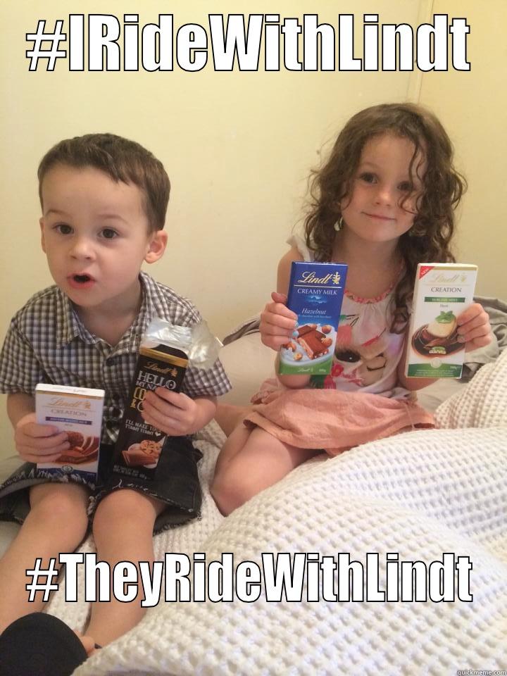 they ride with lindt - #IRIDEWITHLINDT #THEYRIDEWITHLINDT Misc