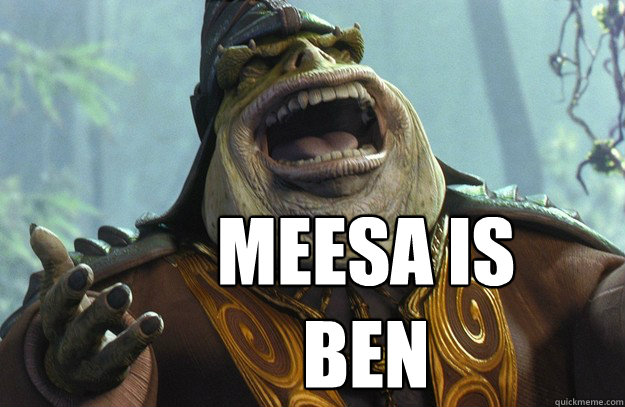 Meesa is ben   