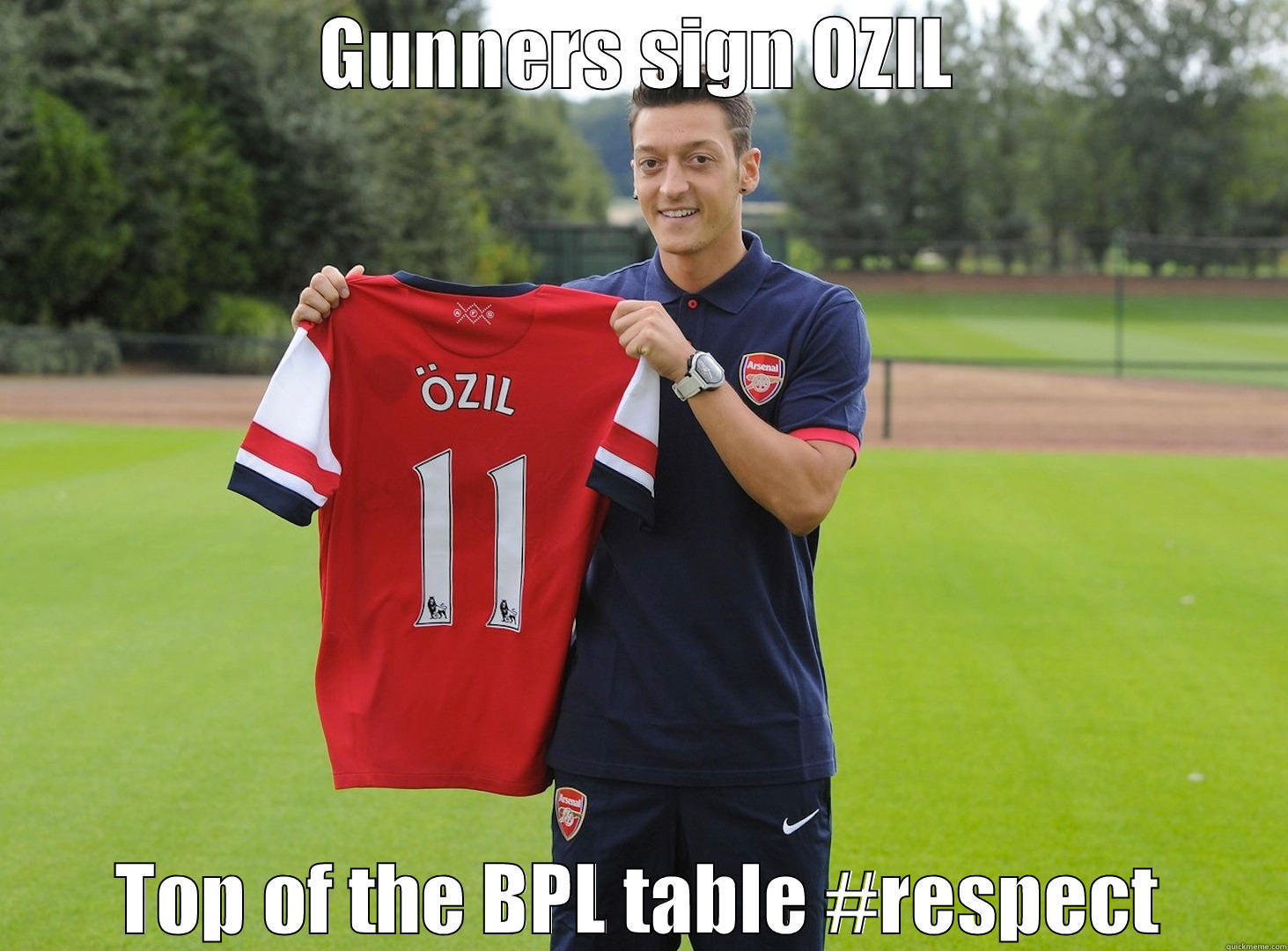 Ozil to arsenal - GUNNERS SIGN OZIL TOP OF THE BPL TABLE #RESPECT Misc