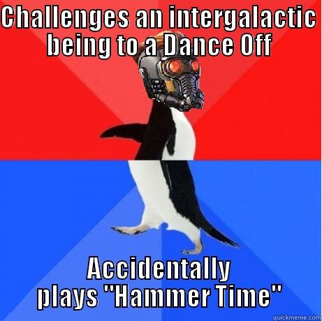 Can't Touch This - CHALLENGES AN INTERGALACTIC BEING TO A DANCE OFF ACCIDENTALLY PLAYS 