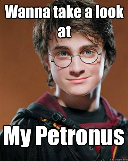 My Petronus Wanna take a look at   Arousing Harry Potter