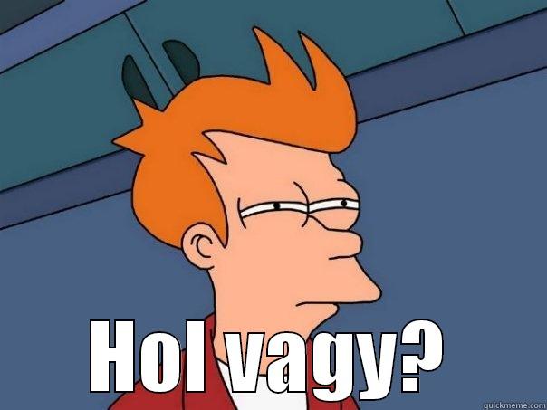  HOL VAGY? Futurama Fry