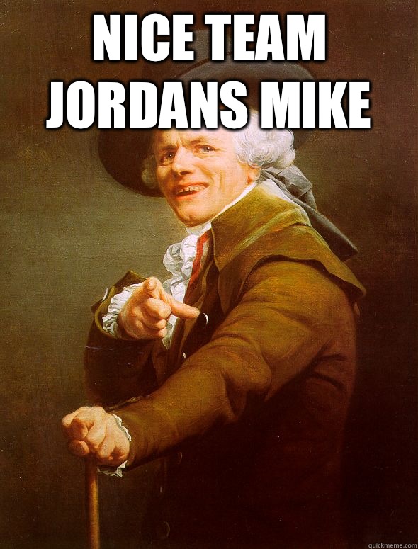 nice team jordans mike   Joseph Ducreux