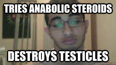 Tries anabolic steroids Destroys testicles - Tries anabolic steroids Destroys testicles  Failure Benji