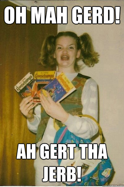 Oh Mah Gerd! Ah Gert tha Jerb!  BERKS