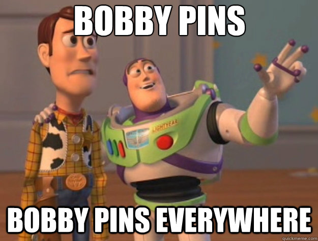 Bobby Pins Bobby Pins Everywhere  Toy Story