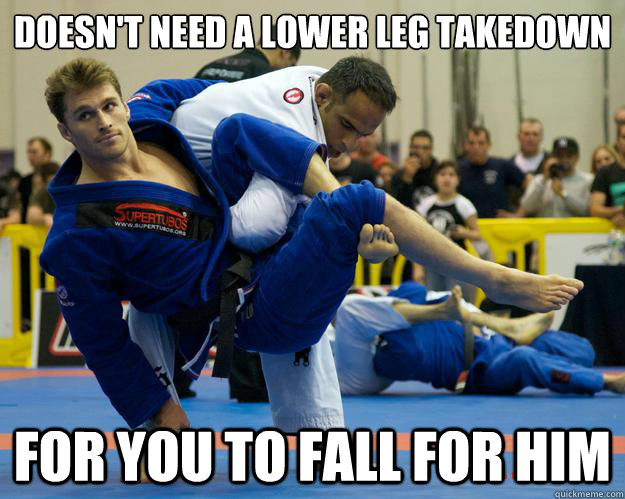 doesn't need a lower leg takedown For you to fall for him  Ridiculously Photogenic Jiu Jitsu Guy