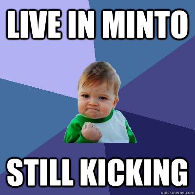 live in minto  still kicking  Success Kid