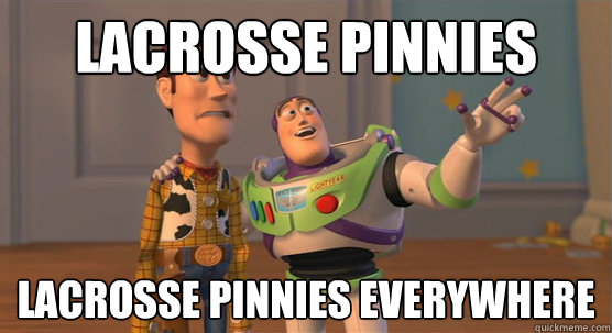 Lacrosse Pinnies  lacrosse pinnies everywhere  Toy Story Everywhere