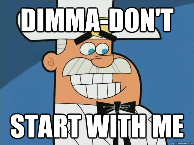 DImma-don't start with me  DOUG DImmadome