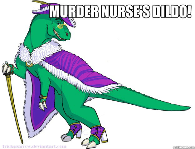 Murder Nurse's Dildo!  