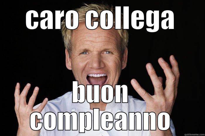 CARO COLLEGA BUON COMPLEANNO Misc