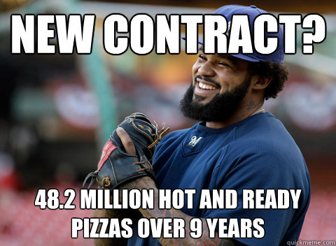 New Contract? 48.2 Million hot and ready pizzas over 9 years - New Contract? 48.2 Million hot and ready pizzas over 9 years  Misc