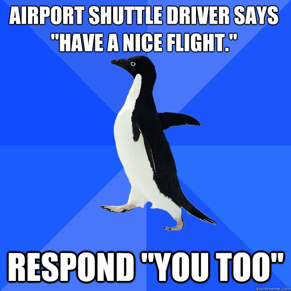 Airport shuttle driver says 