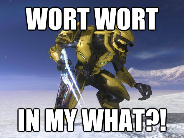 WORT WORT In my WHAT?! - WORT WORT In my WHAT?!  Halo Elite