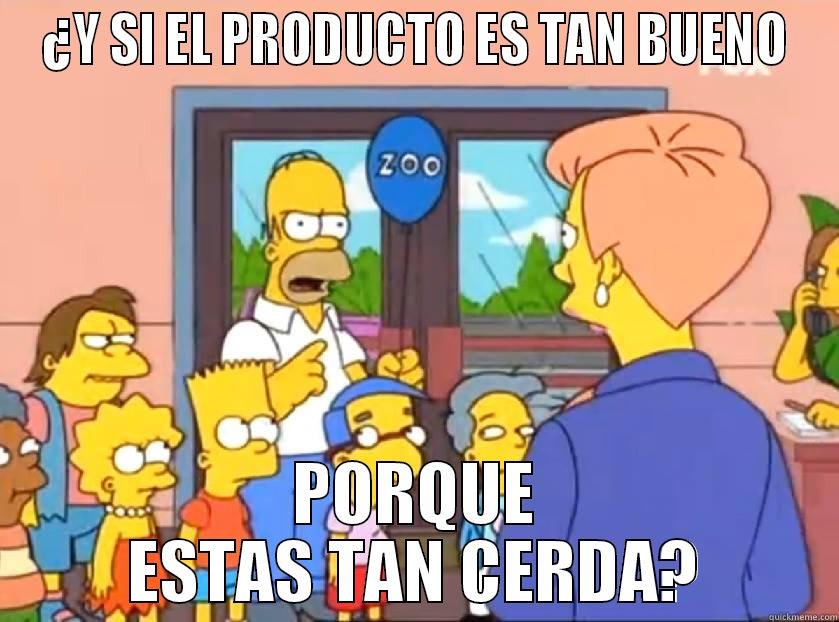 ¿Y SI EL PRODUCTO ES TAN BUENO PORQUE ESTAS TAN CERDA? Misc