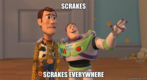 Scrakes Scrakes everywhere  Toy Story Everywhere