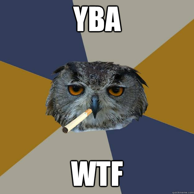 yba wtf  Art Student Owl