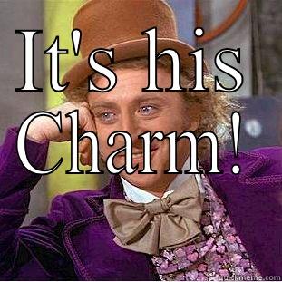 IT'S HIS CHARM! Creepy Wonka