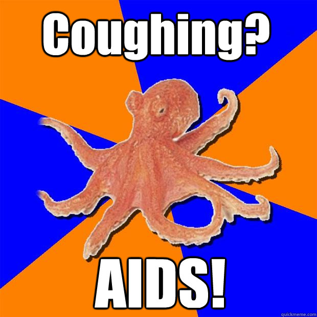 Coughing? AIDS!  Online Diagnosis Octopus