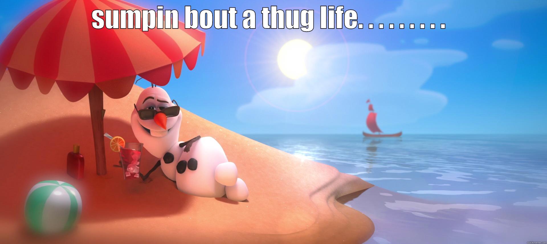 SUMPIN BOUT A THUG LIFE. . . . . . . . .   Misc