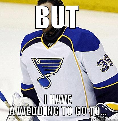 Ryan Miller is confused... - BUT I HAVE A WEDDING TO GO TO... Misc