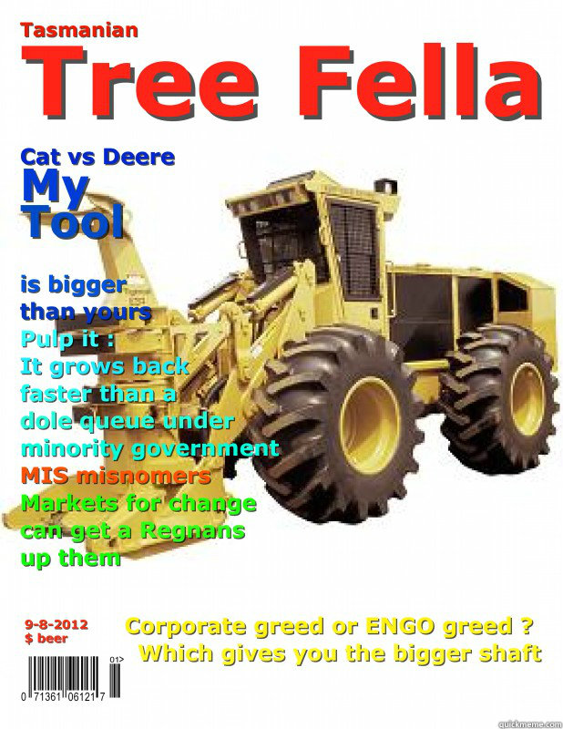    tassie tree fella magazine