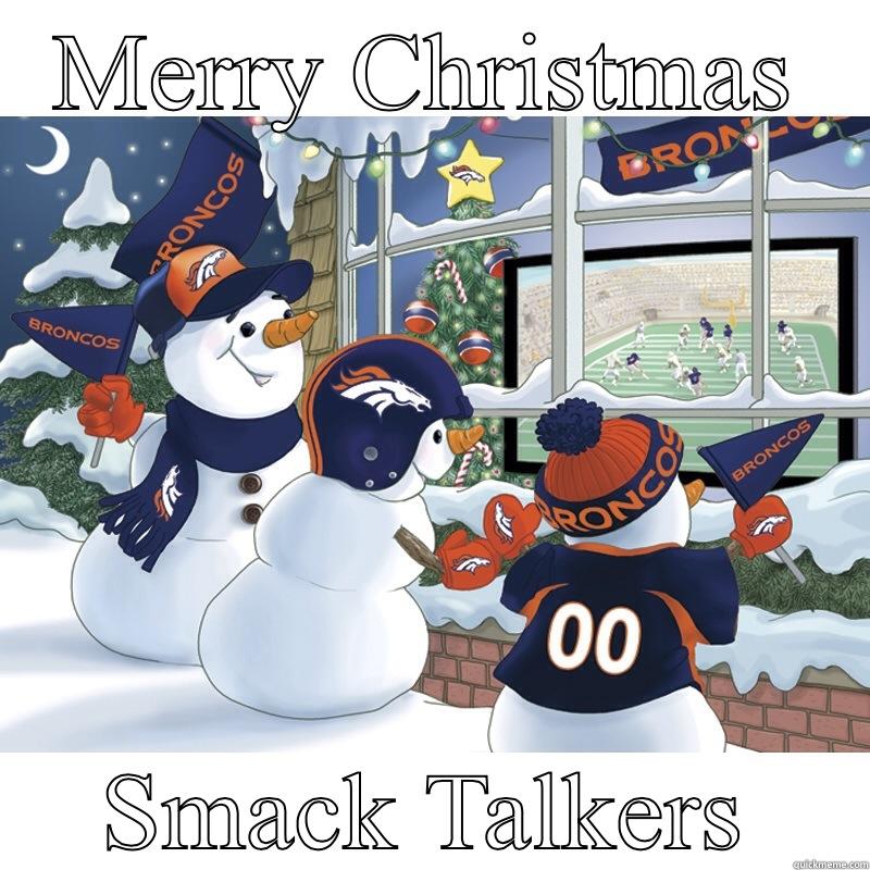 MERRY CHRISTMAS SMACK TALKERS Misc