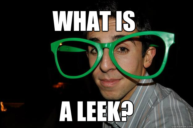 what is a leek?  