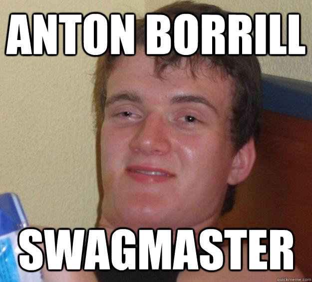 anton borrill swagmaster  10 Guy